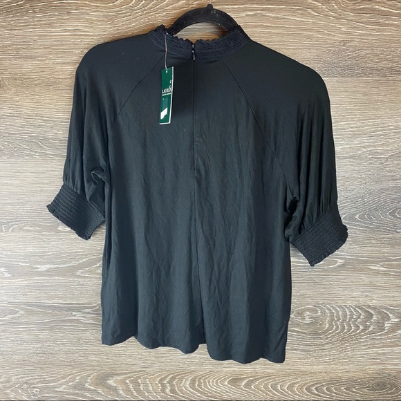 Lauren Ralph Lauren Mock Neck Top NWT - Picture 5 of 5